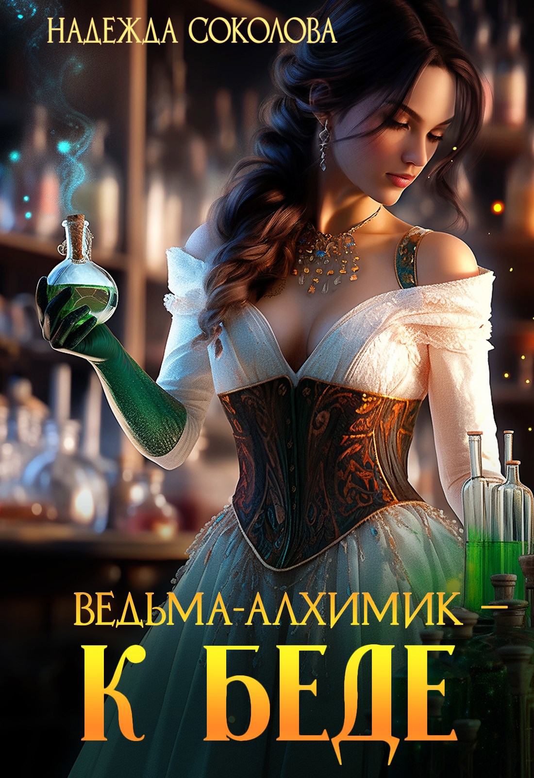 Обложка произведения Ведьма-алхимик - к беде