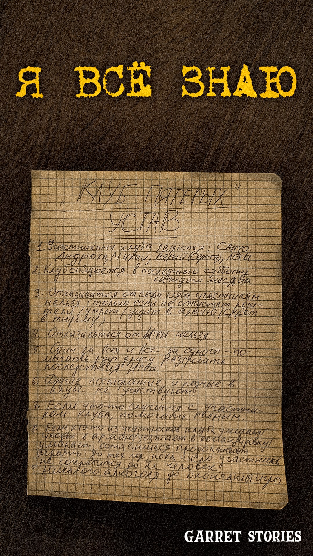 Обложка произведения Я всё знаю
