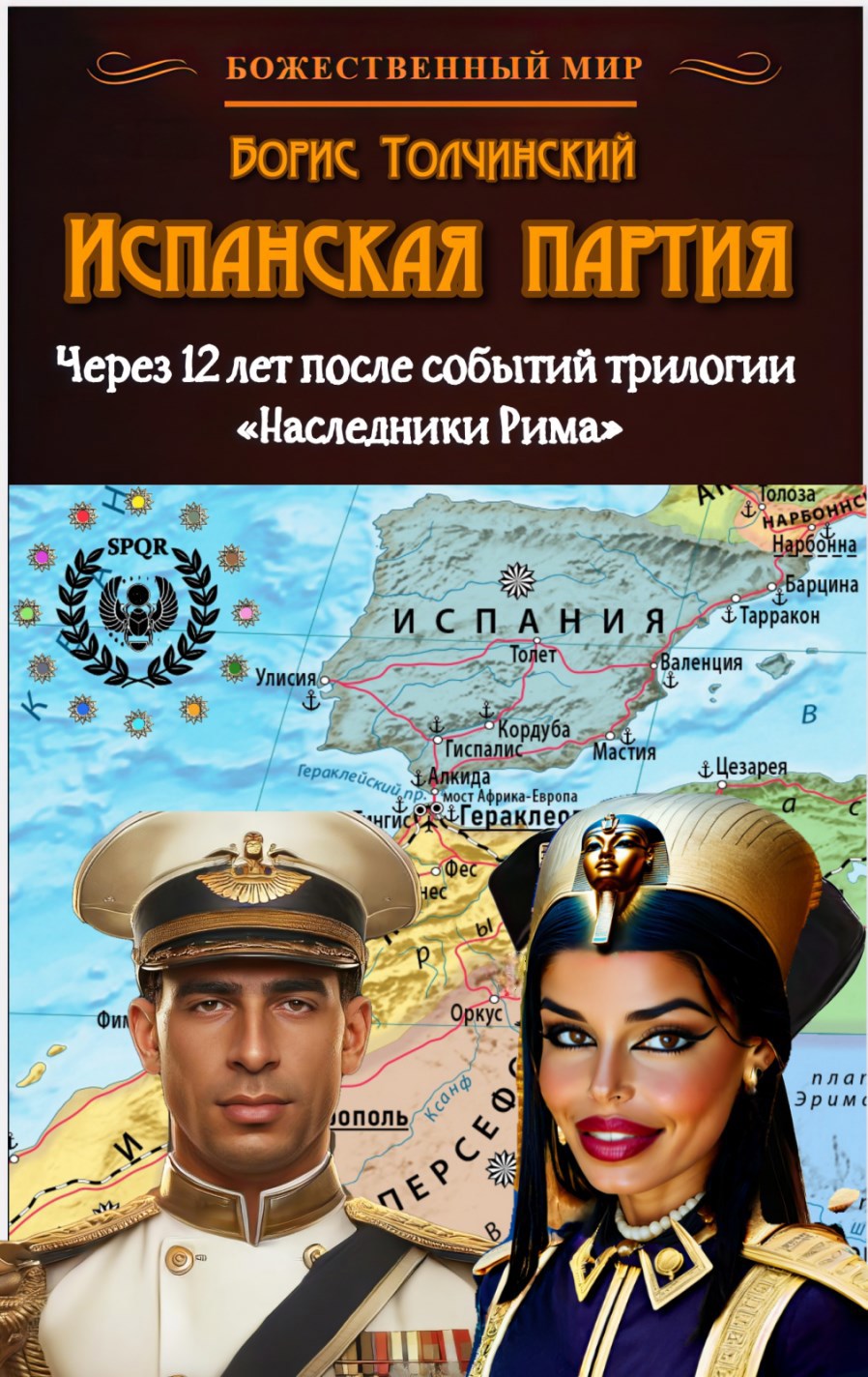 Обложка произведения Испанская партия. Приквел романа «Наследники Рима - IV»