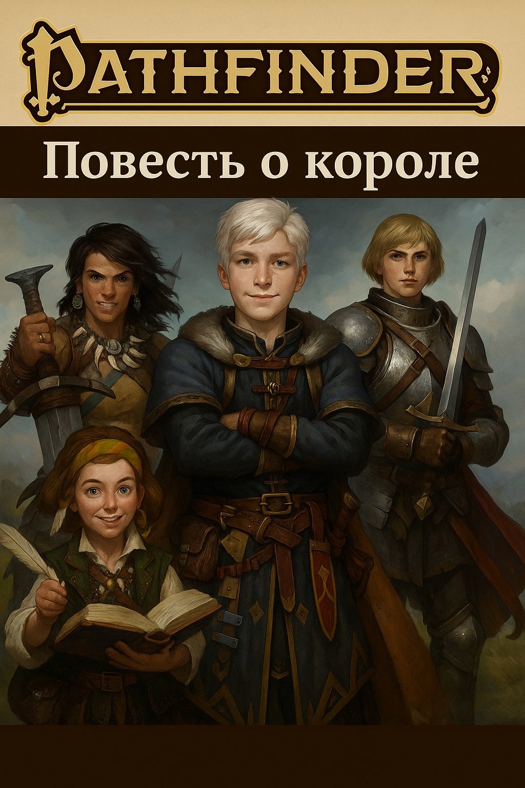 Обложка произведения Повесть о короле