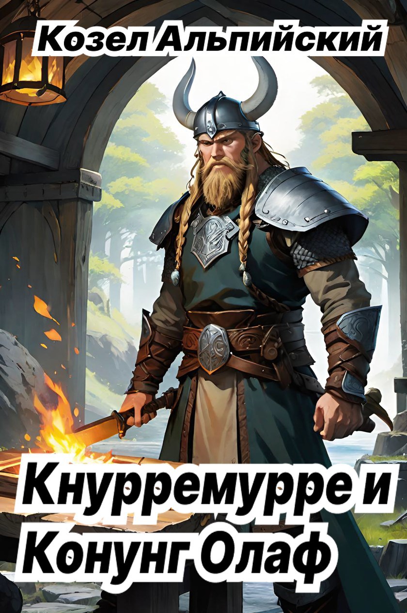 Обложка произведения Кнурремурре и конунг Олаф