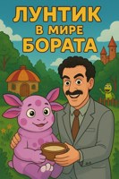Обложка произведения фанфик лунтик в мире борат