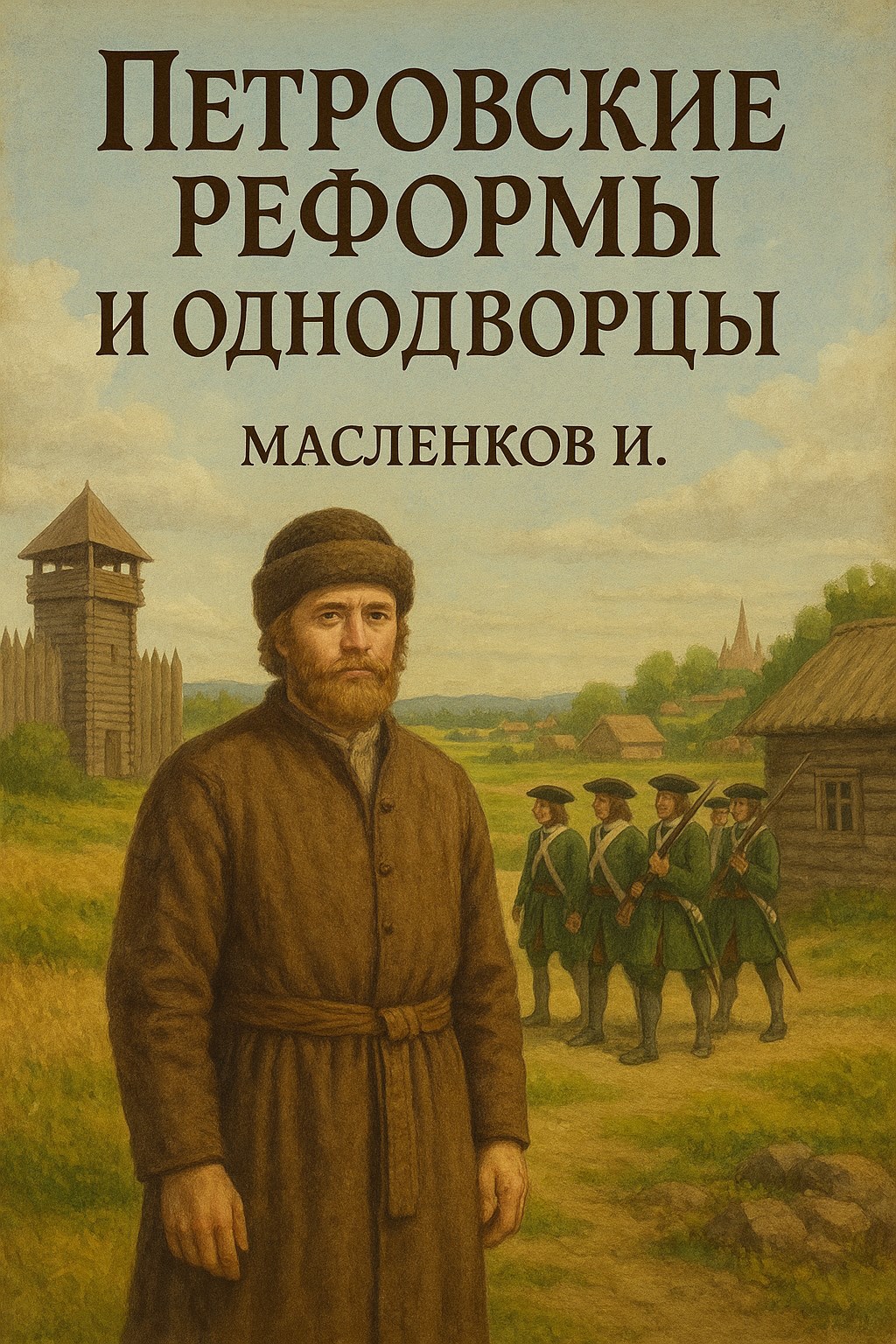 Обложка произведения Петровские реформы и однодворцы