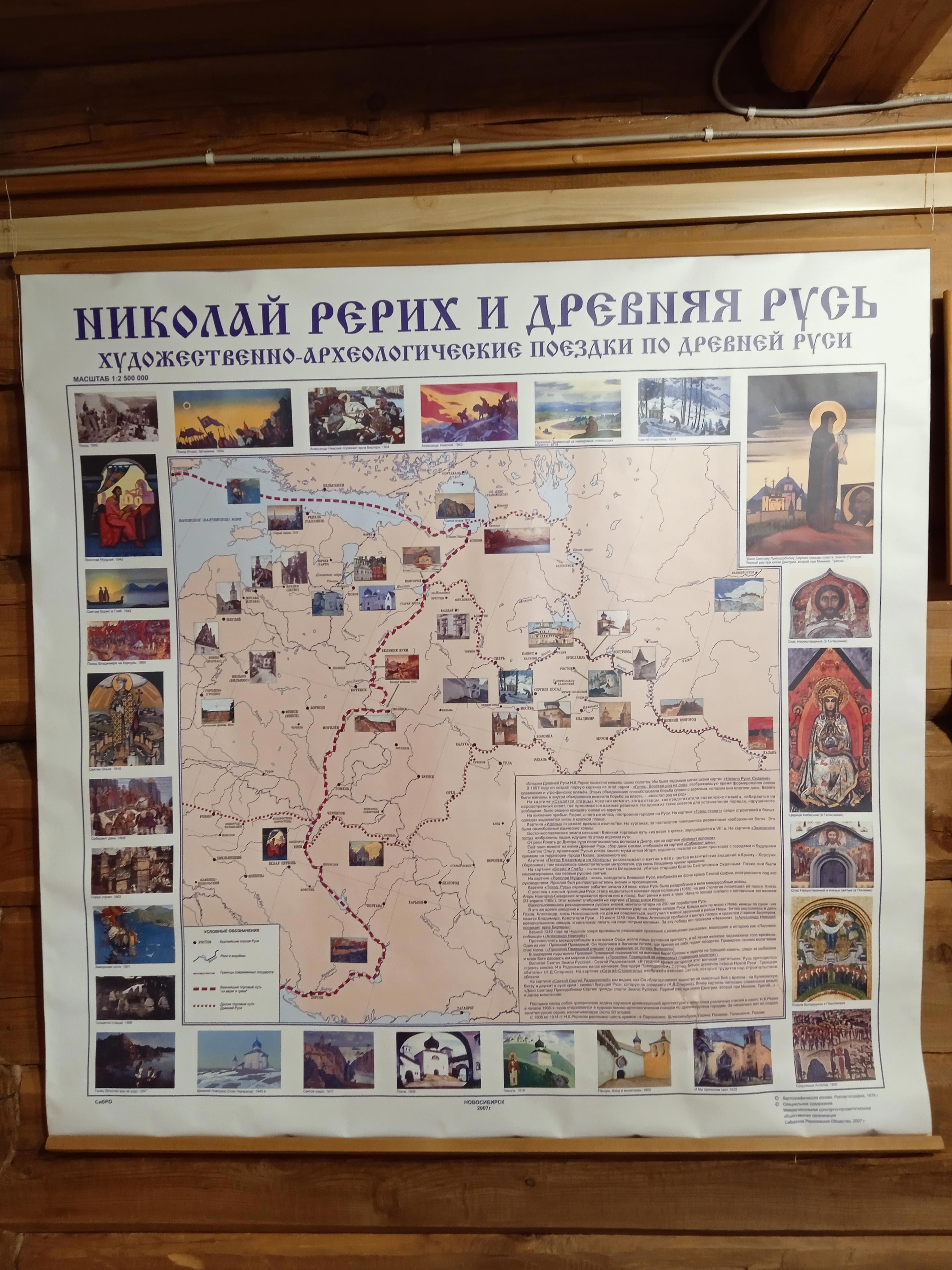 Картины и карта Рериха — взгляд на Древнюю Русь - Виктор Агеев-Полторжицкий