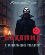 Обложка произведения Вампир с книжной полкой