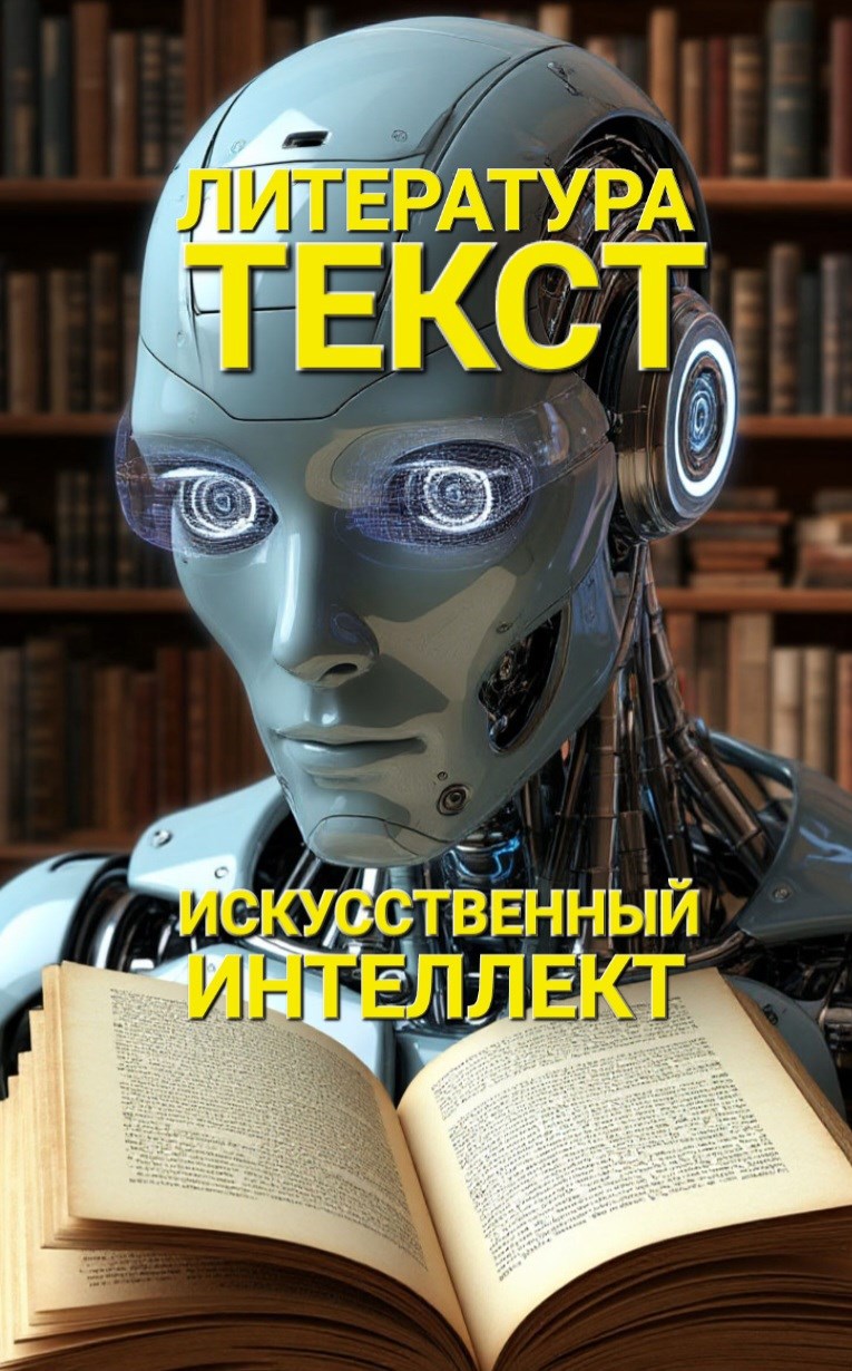 Обложка произведения Литература. Текст. Искусственный интеллект