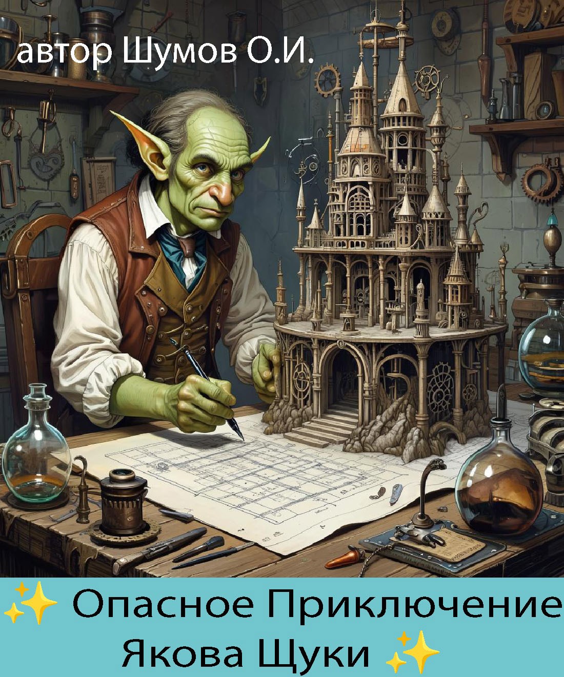 Обложка произведения Опасное Приключение Якова Щуки