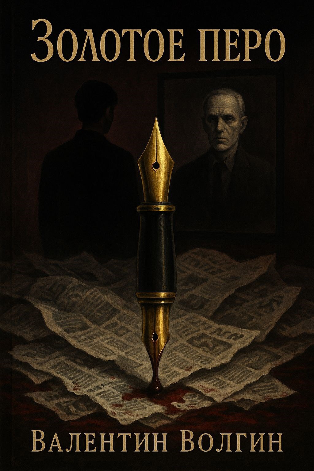 Обложка произведения Золотое перо