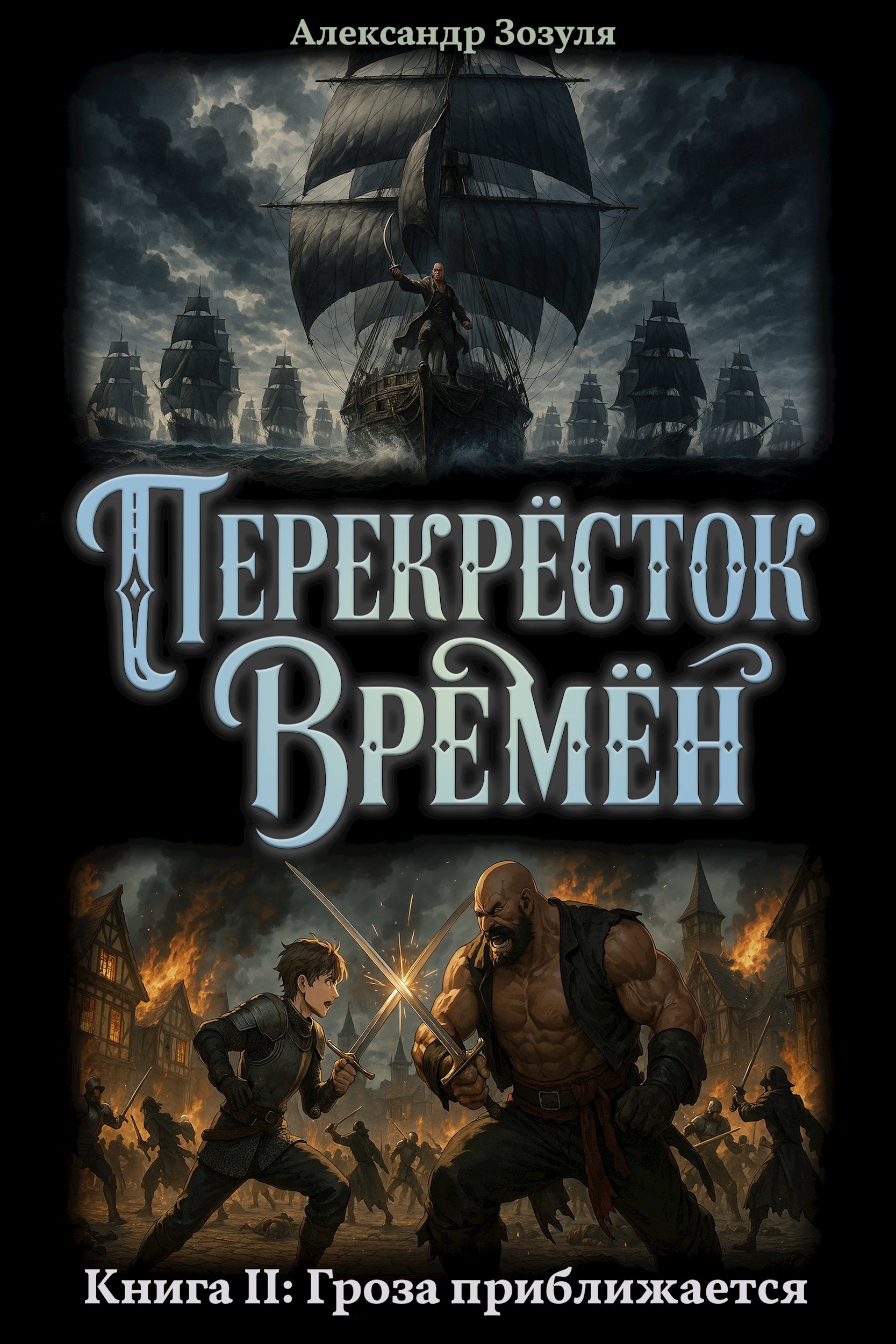 Обложка произведения Перекресток Времен. Книга 2. Гроза приближается