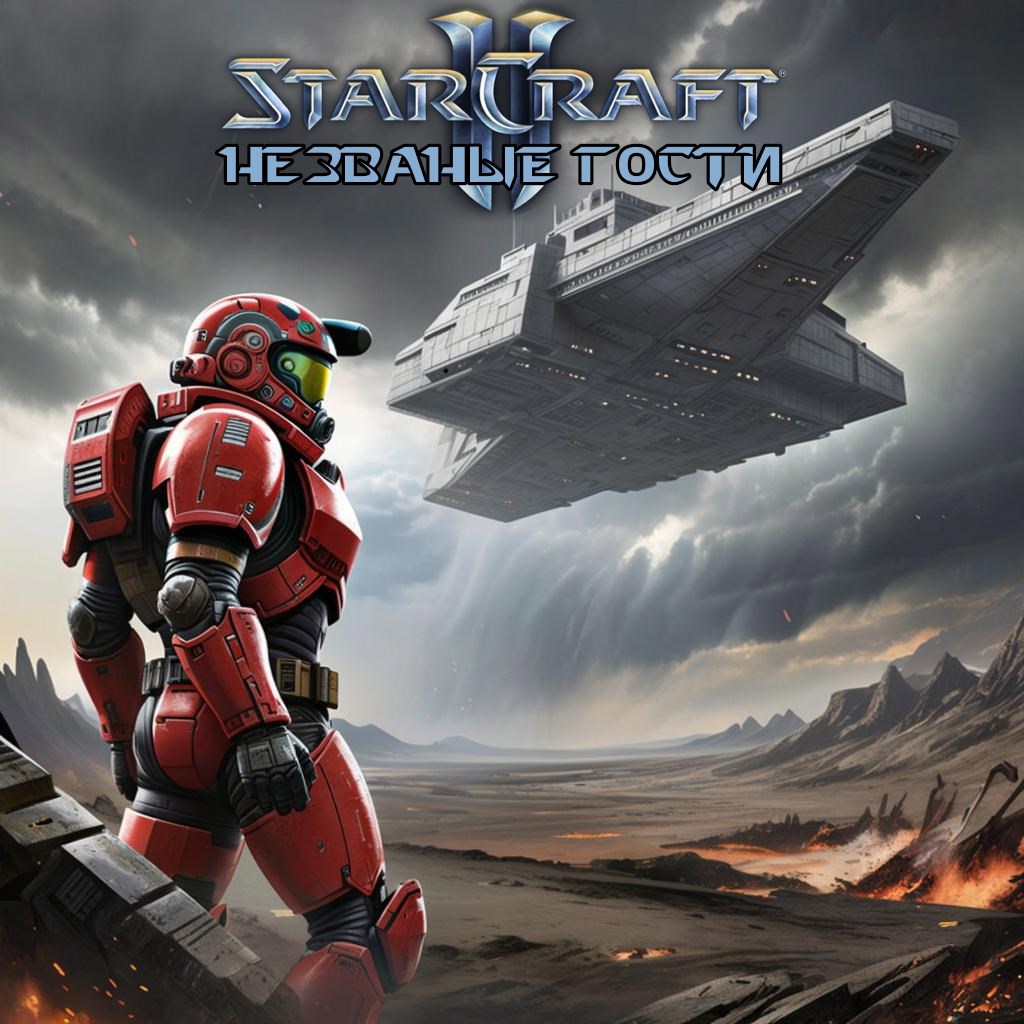 Обложка произведения Starcraft II: Незваные Гости