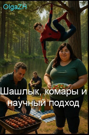 Обложка произведения Шашлык, комары и научный подход