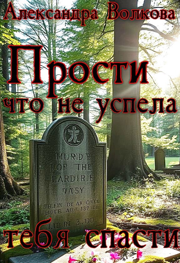 Обложка произведения Прости, что не успела тебя спасти