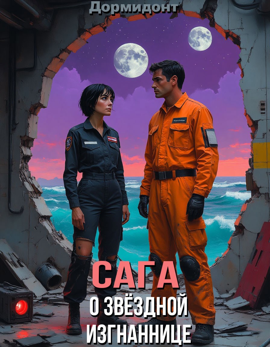 Обложка произведения Сага о звёздной изгнаннице