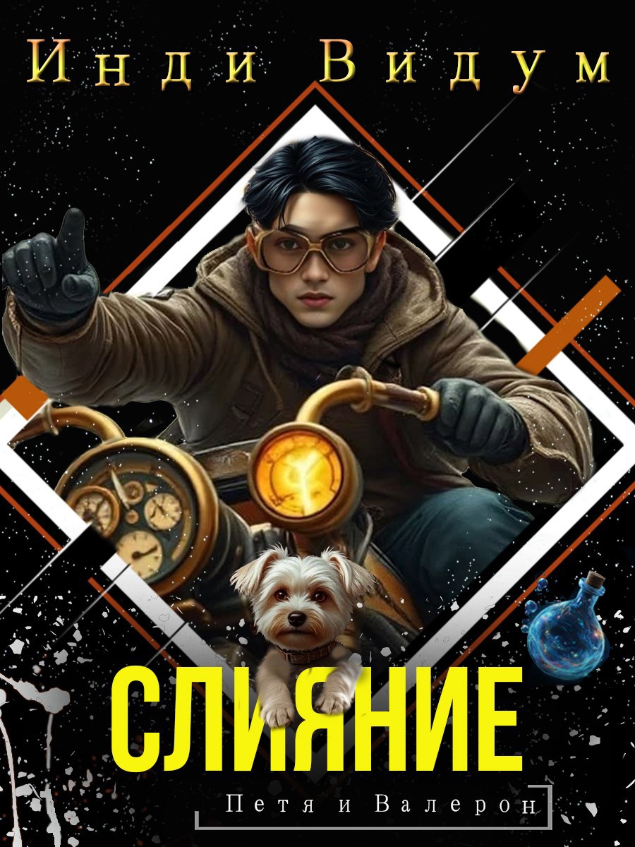 Обложка произведения Слияние