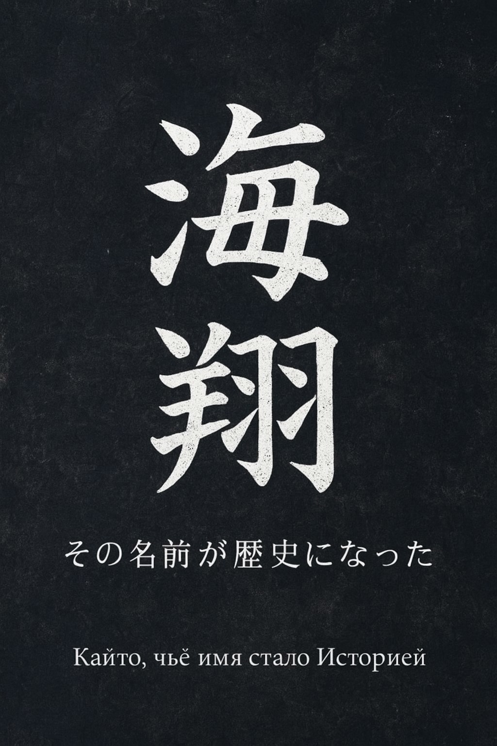 Обложка произведения 海翔: Кайто чьё имя стало Историей на Русском