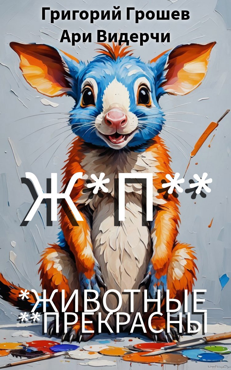 Обложка произведения ЖП, или животные прекрасны
