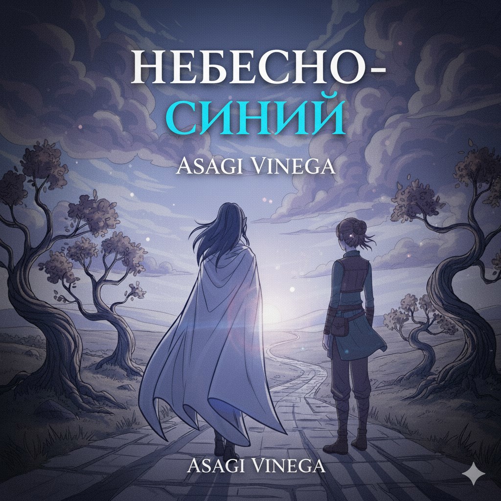 Обложка произведения Небесно_Синий