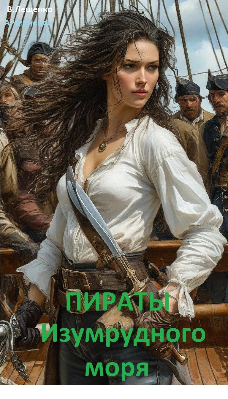Обложка произведения Пираты Изумрудного моря