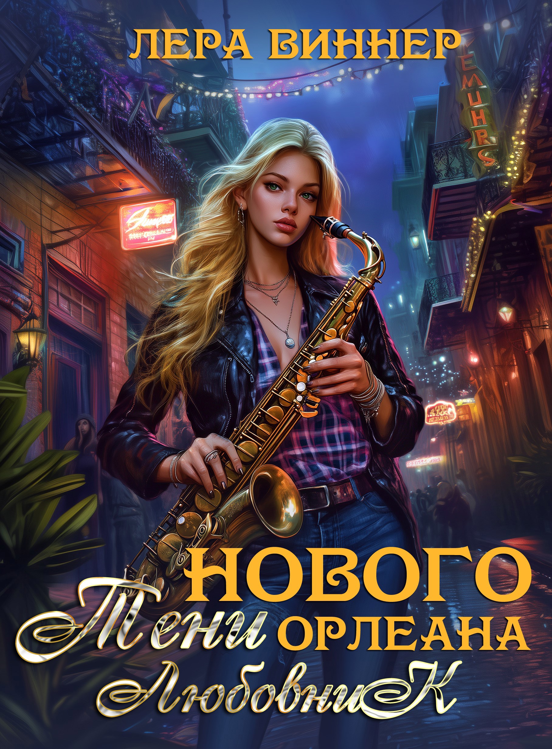 Обложка произведения Тени Нового Орлеана. Любовник