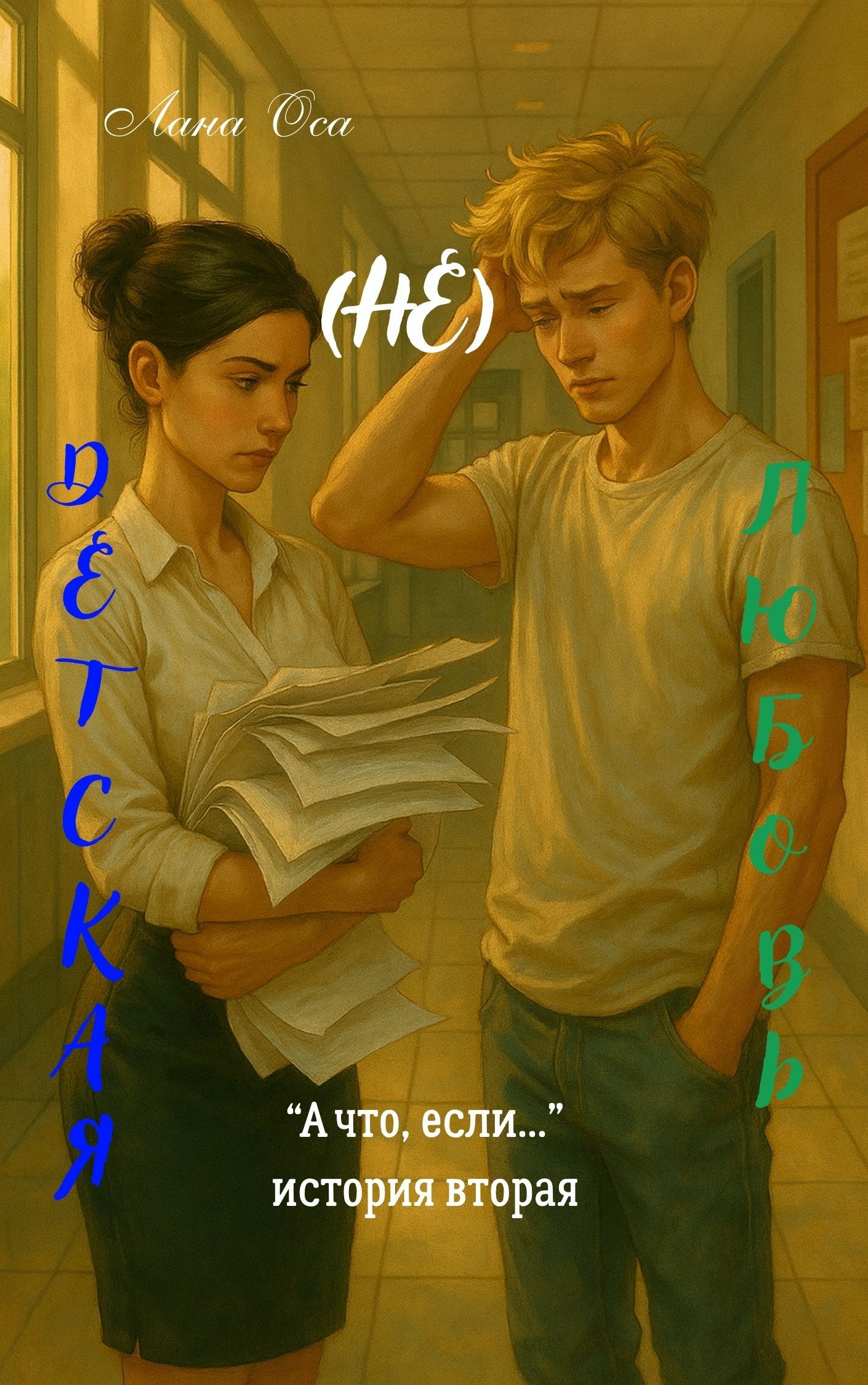 Обложка произведения (Не) детская любовь