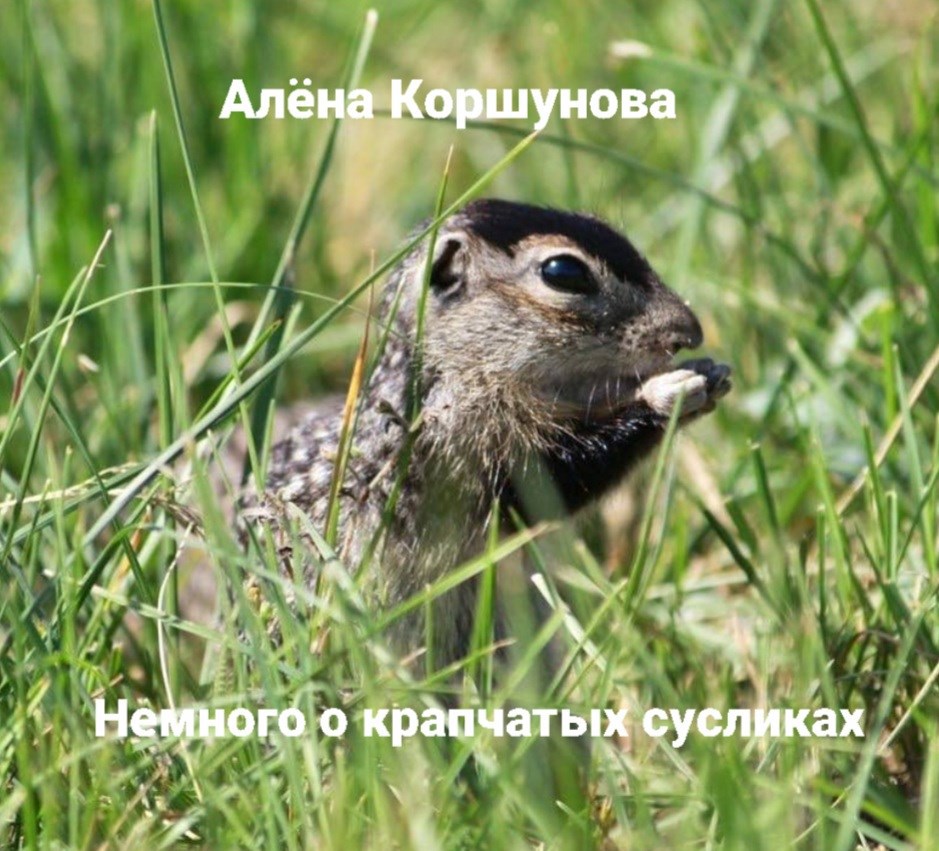 Обложка произведения Немного о крапчатых сусликах