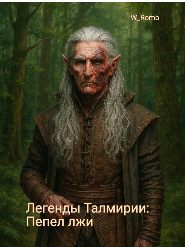 Обложка произведения Легенды Талмирии: Пепел лжи.