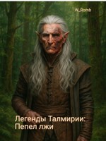 Обложка произведения Легенды Талмирии: Пепел лжи.