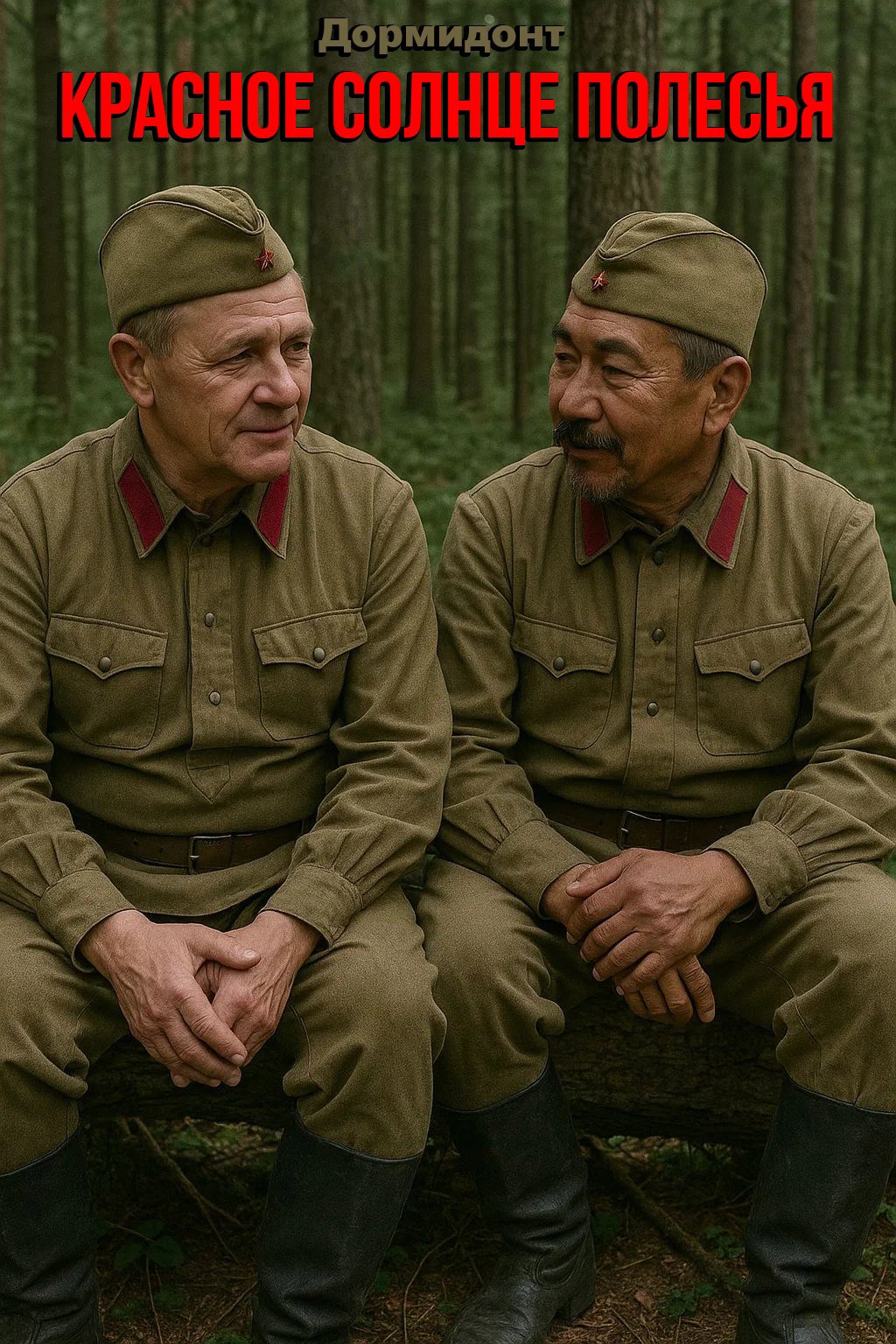 Обложка произведения Красное солнце Полесья
