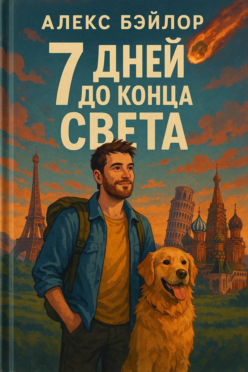 Обложка произведения 7 дней до конца света, или как перестать бояться и начать жить