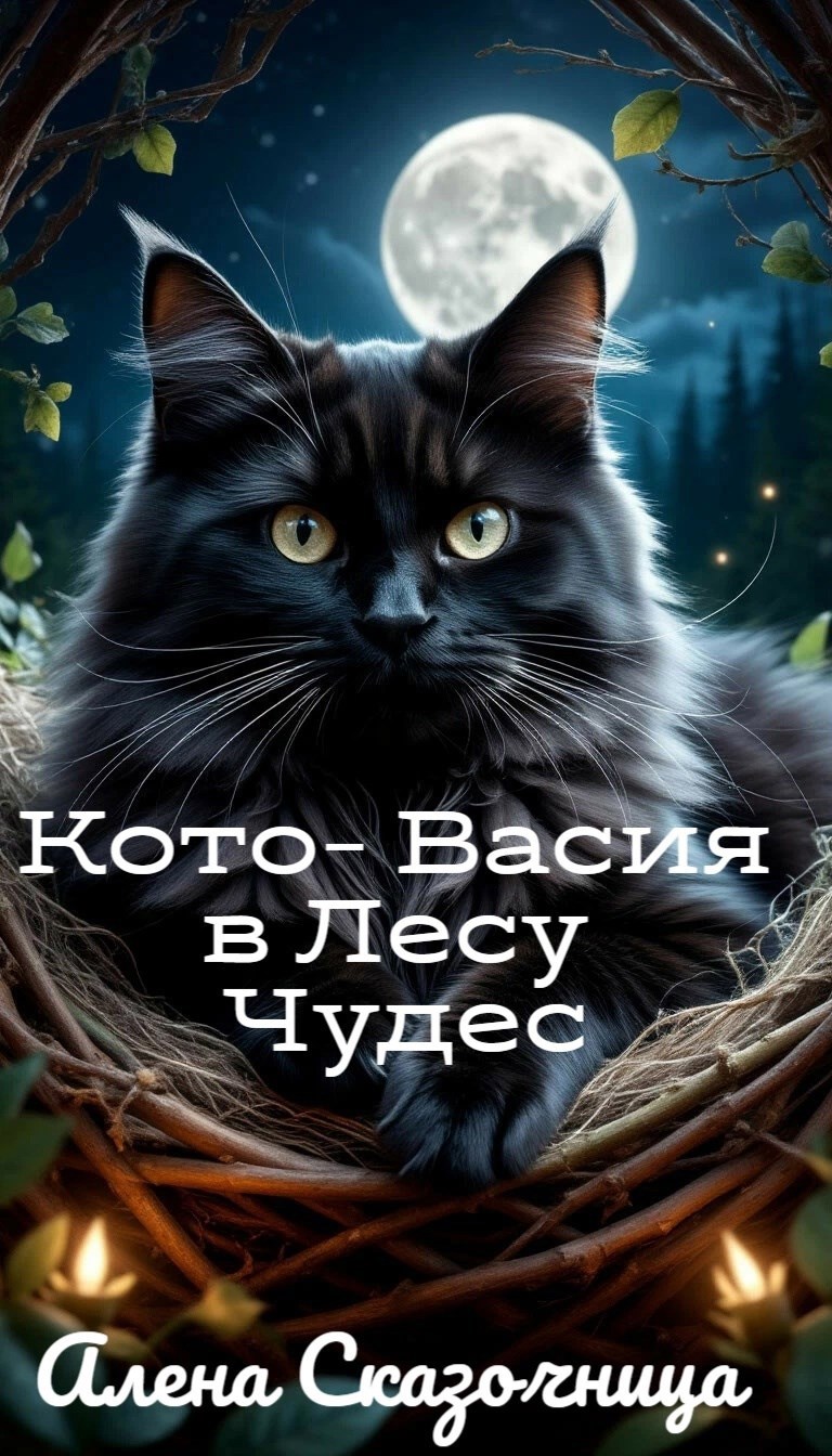 Обложка произведения Кото-Васия в Лесу Чудес.