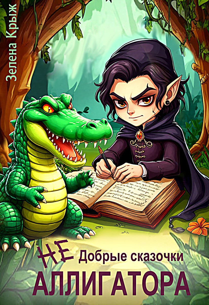 Обложка книги «(НЕ) Добрые сказочки Аллигатора»
