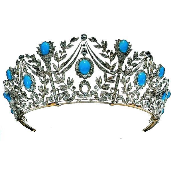 Персидская бирюзовая тиара принцессы Маргарет. Фото из интернета