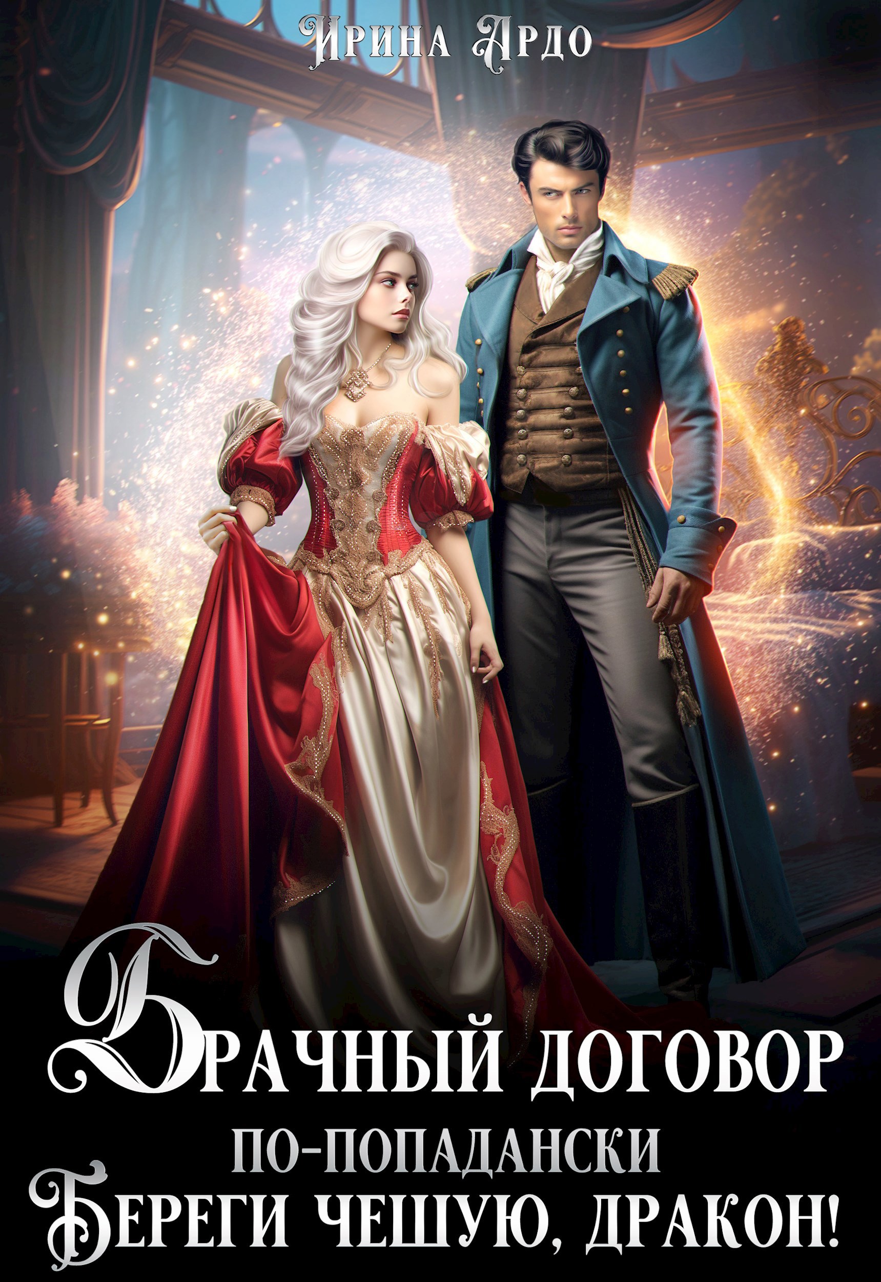 Обложка произведения Брачный договор по-попадански. Береги чешую, дракон!