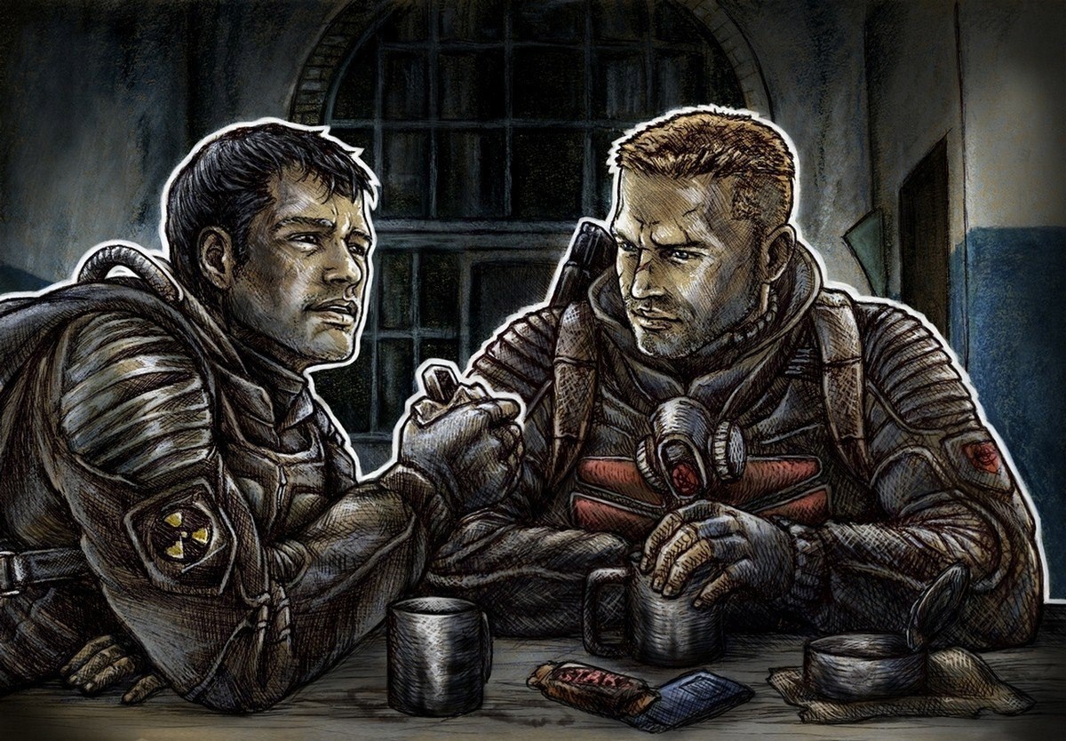 Обложка произведения S.T.A.L.K.E.R. Байки из Зоны. Друг.