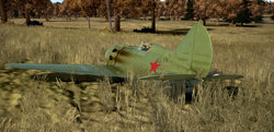 И-16 аварийная посадка