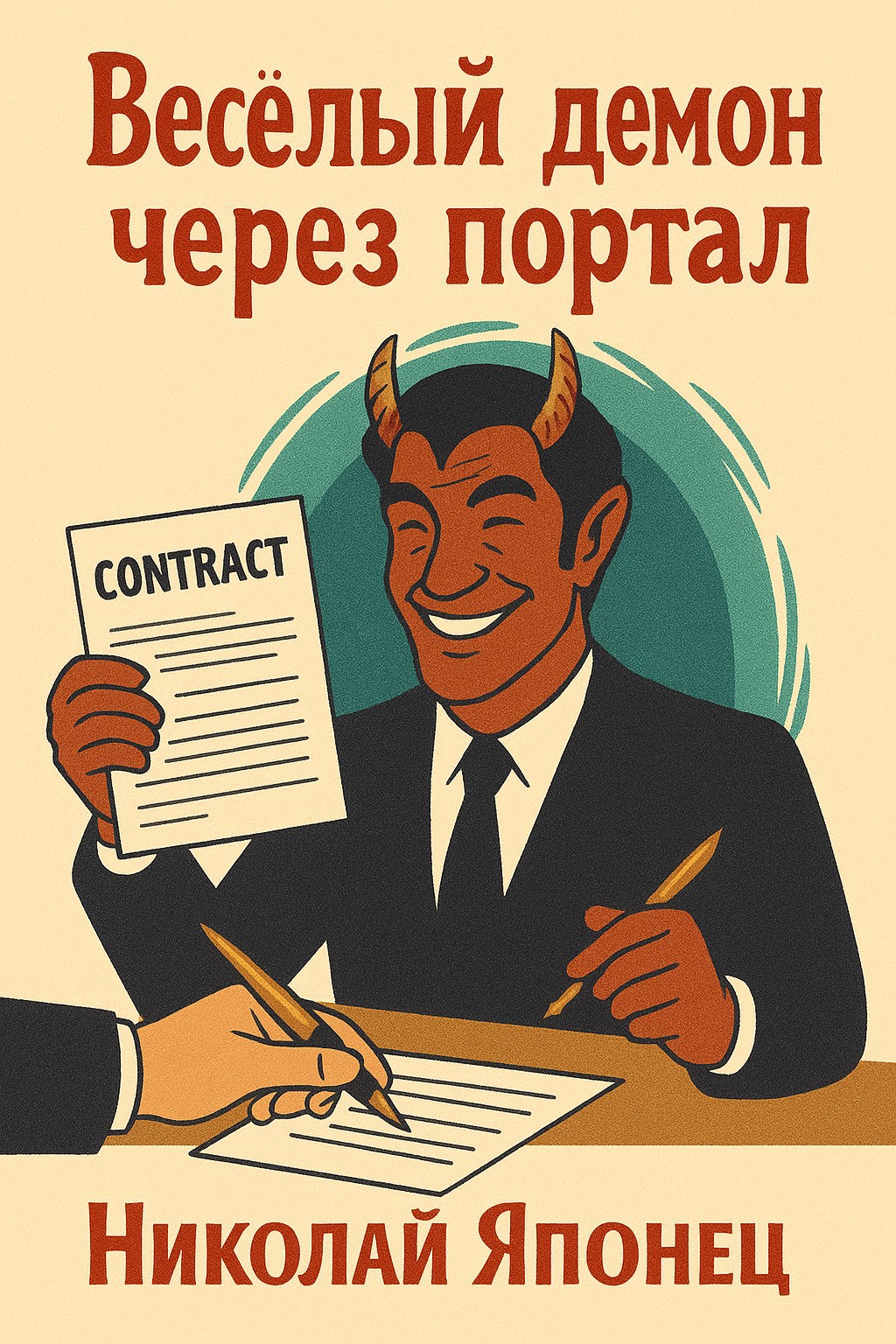 Обложка произведения Весёлый демон через портал