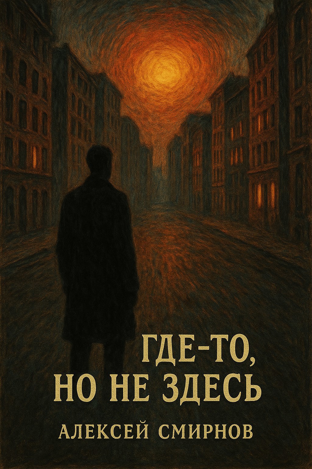 Обложка произведения Где-то, но не здесь