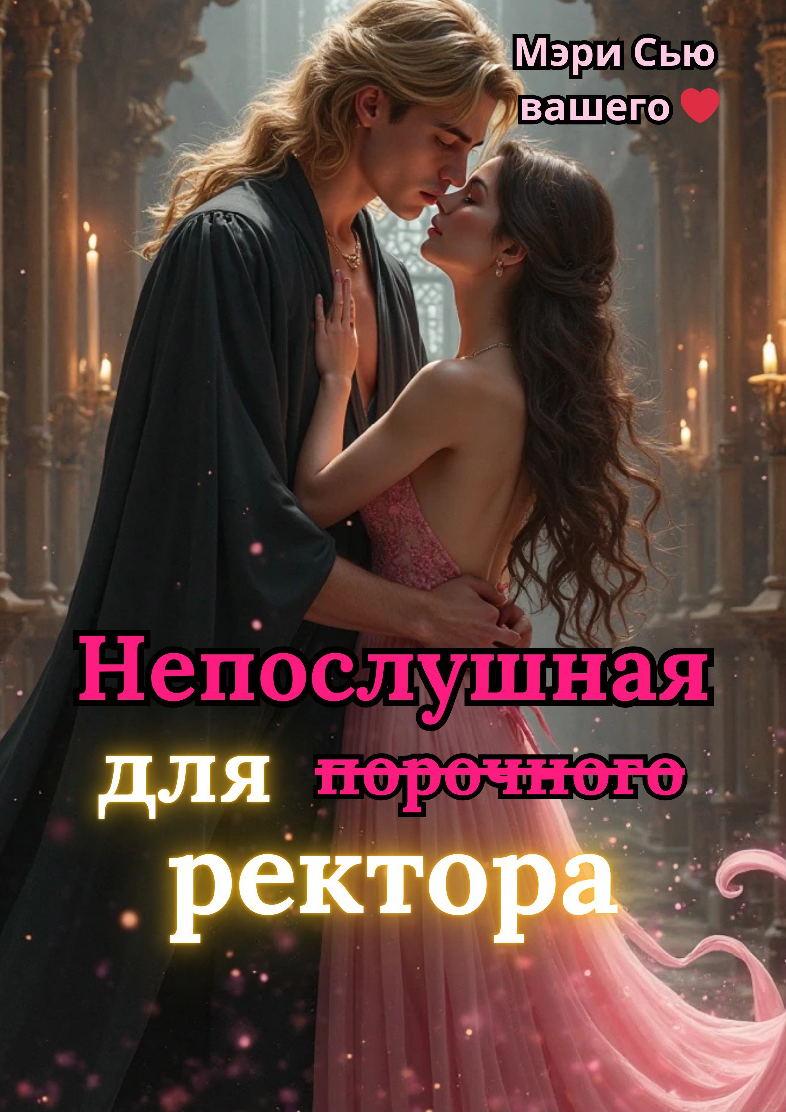 Обложка произведения Непослушная для порочного ректора