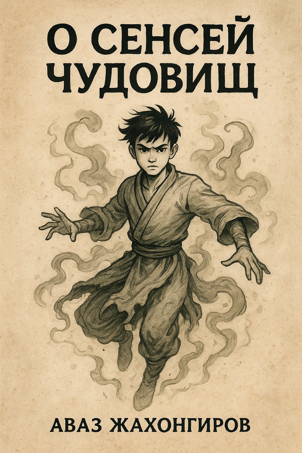 Обложка произведения О сенсей чудовиш