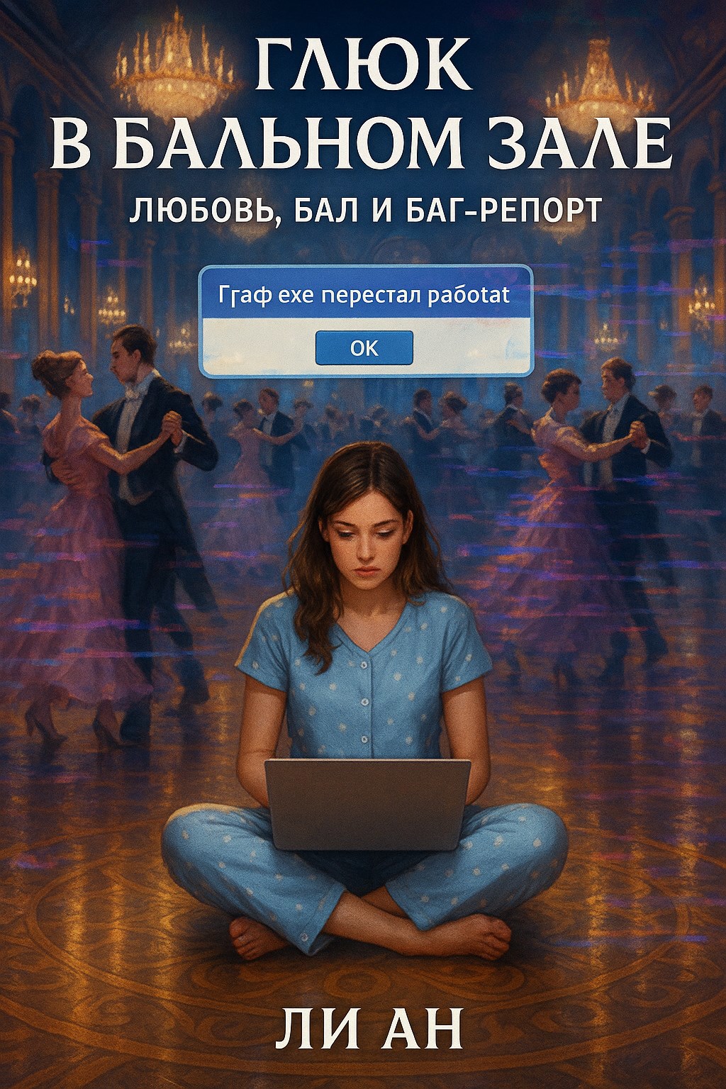Обложка произведения Глюк в бальном зале. Любовь, бал и баг-репорт