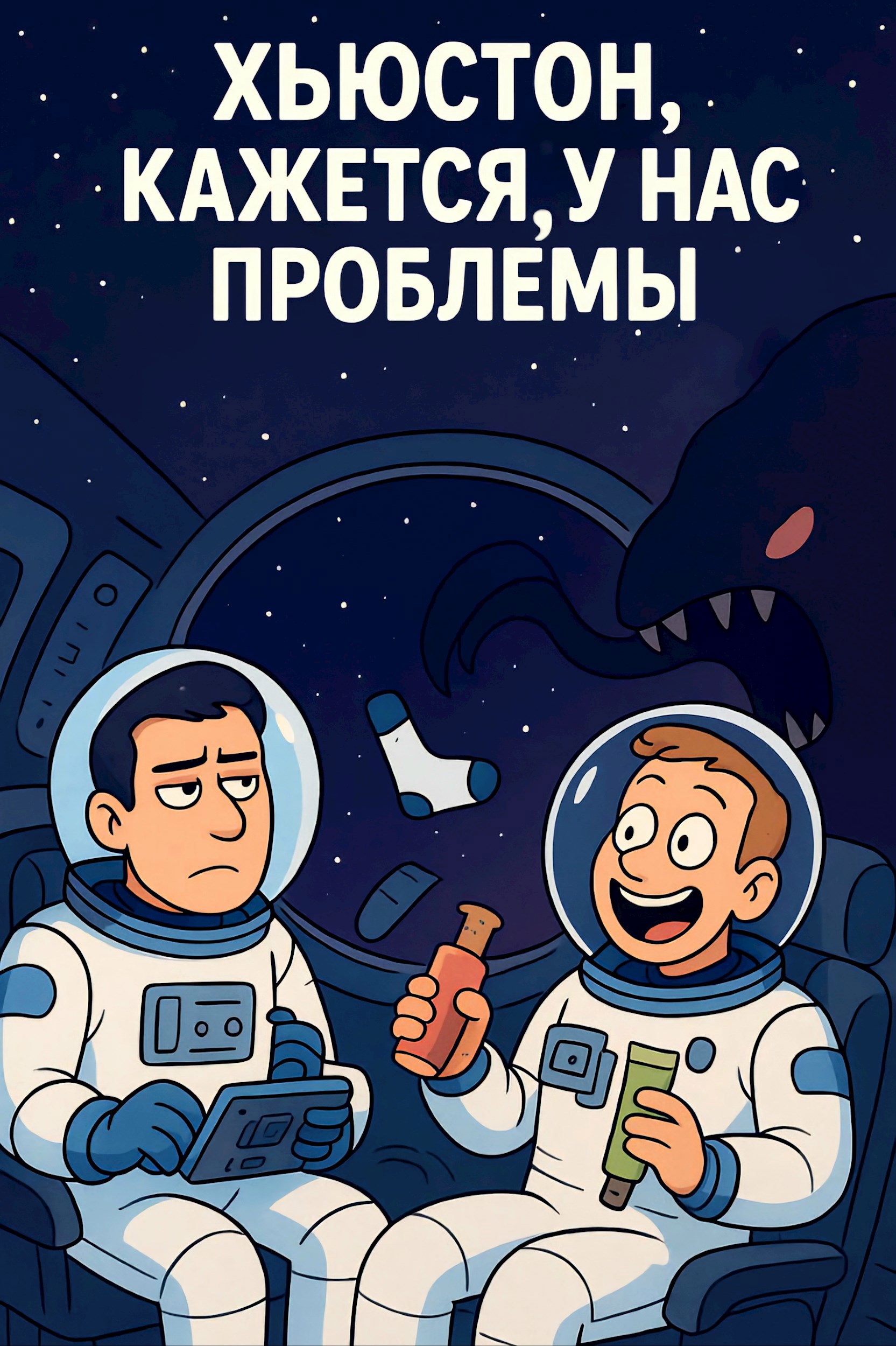 Обложка произведения Хьюстон, кажется, у нас проблемы