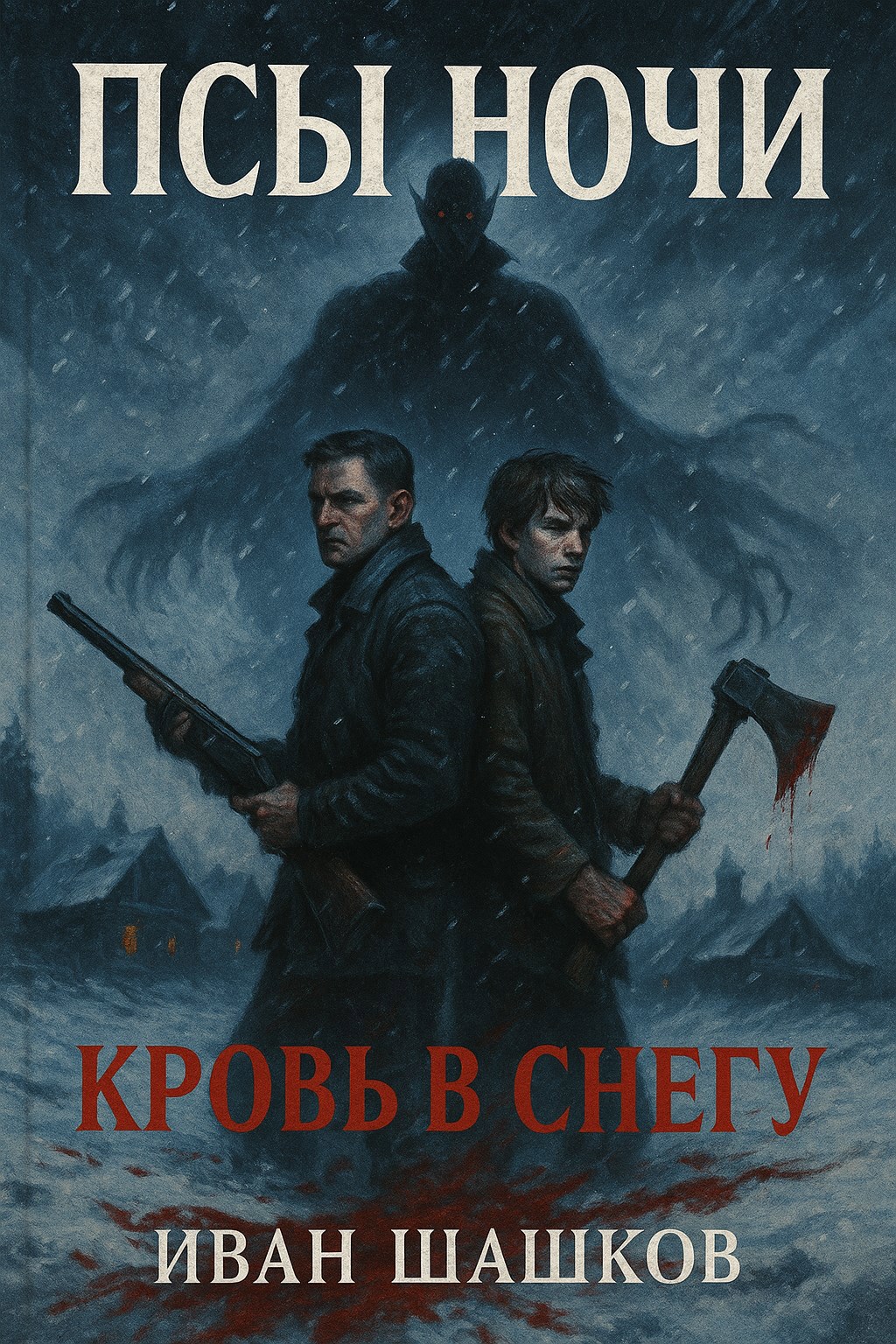 Обложка произведения Псы ночи 1. Кровь в снегу