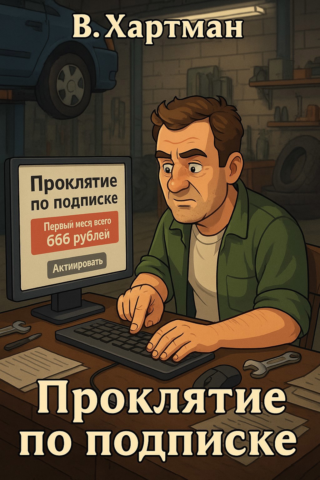 Обложка произведения Проклятие по подписке