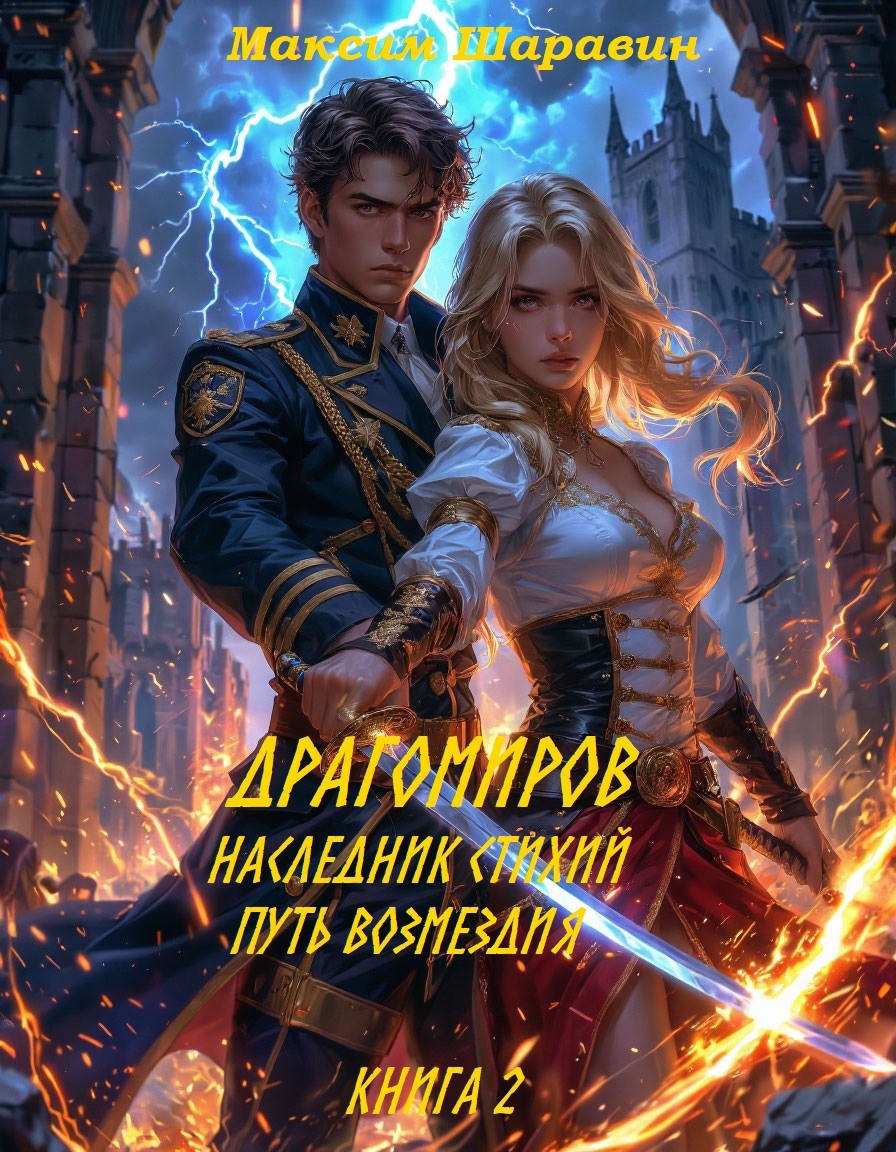 Обложка произведения Драгомиров. Наследник стихий. Путь возмездия. Книга 2