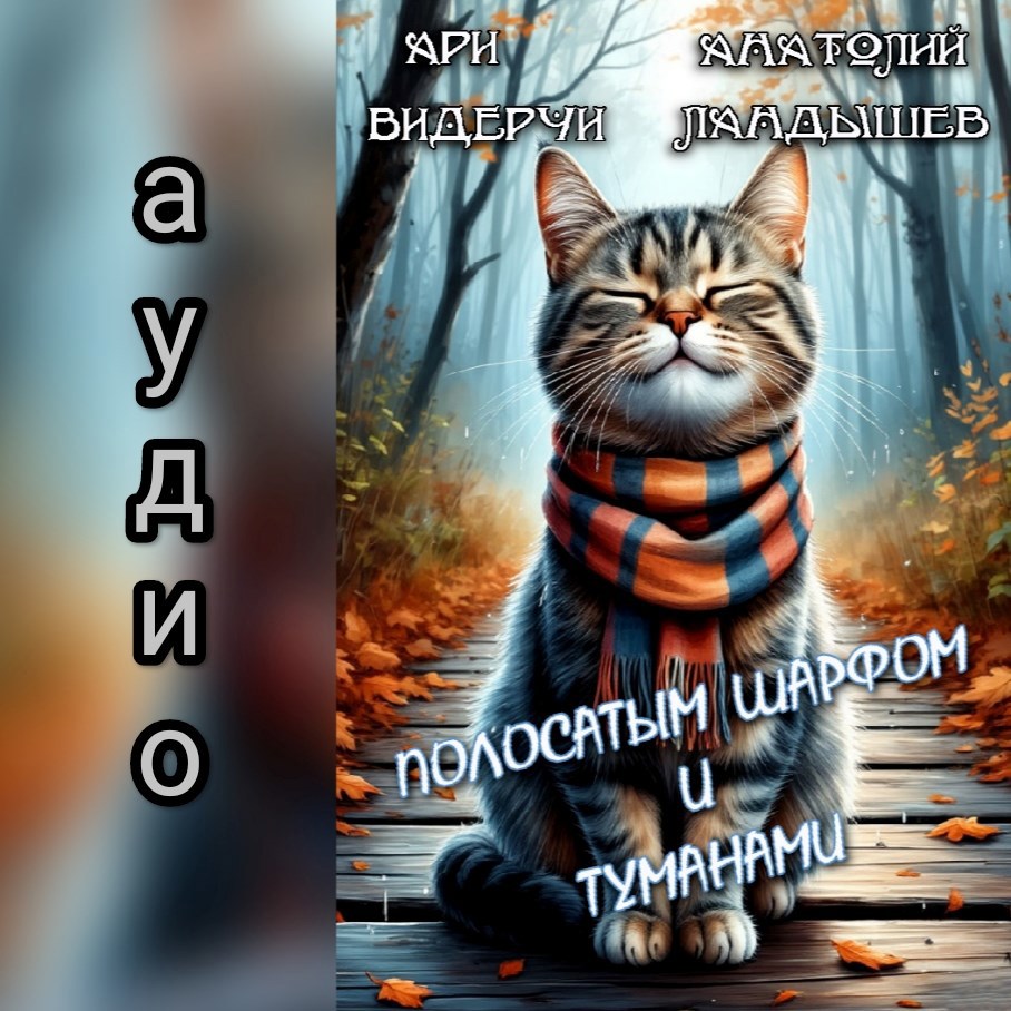 Обложка произведения Полосатым шарфом и туманами