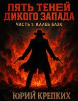 Обложка произведения Пять теней Дикого Запада. часть 1: Калеб Блэк