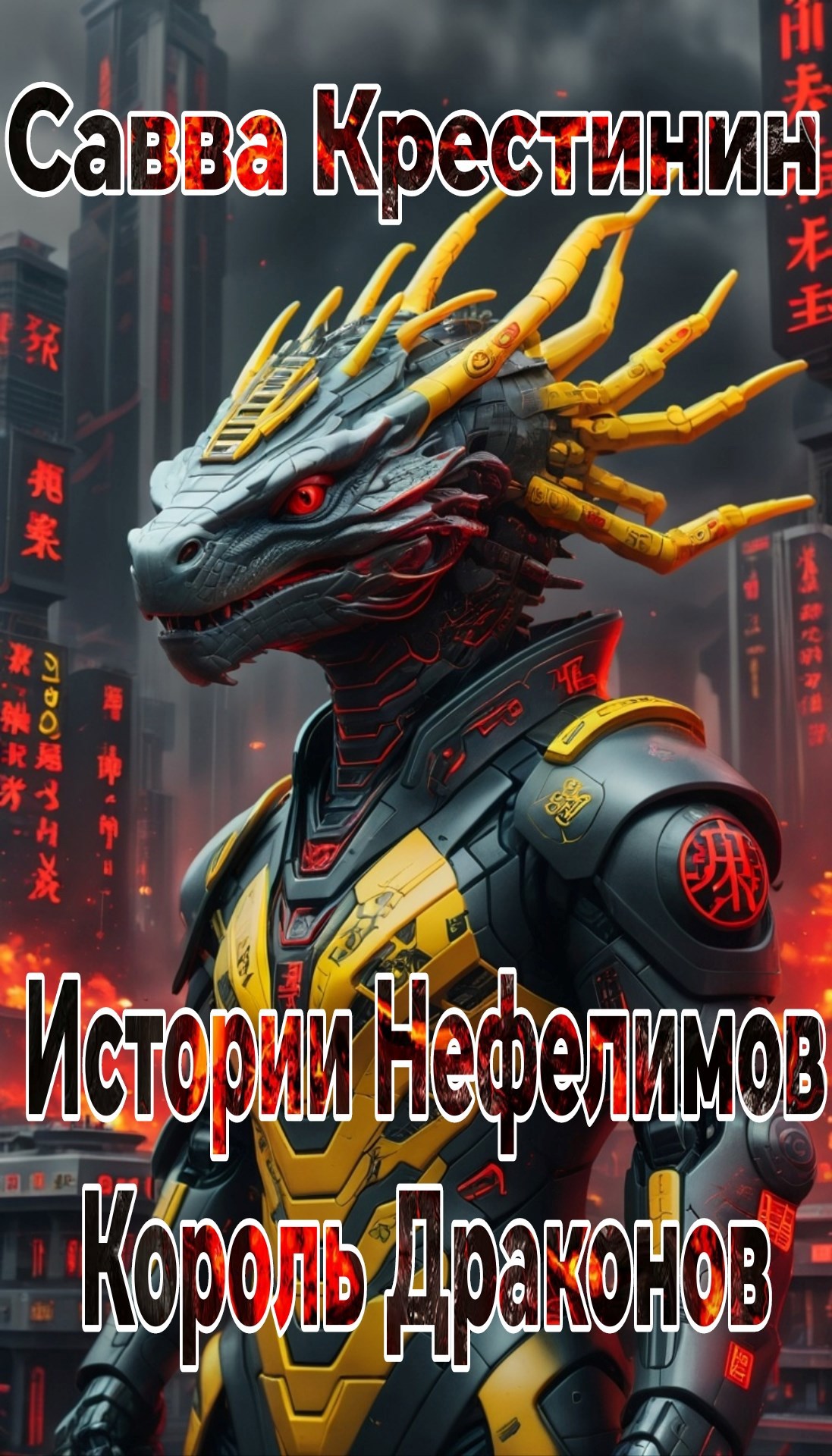 Обложка произведения Истории Нефелимов. Король Драконов