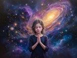 Обложка произведения Девочка,которая не съела вселенную