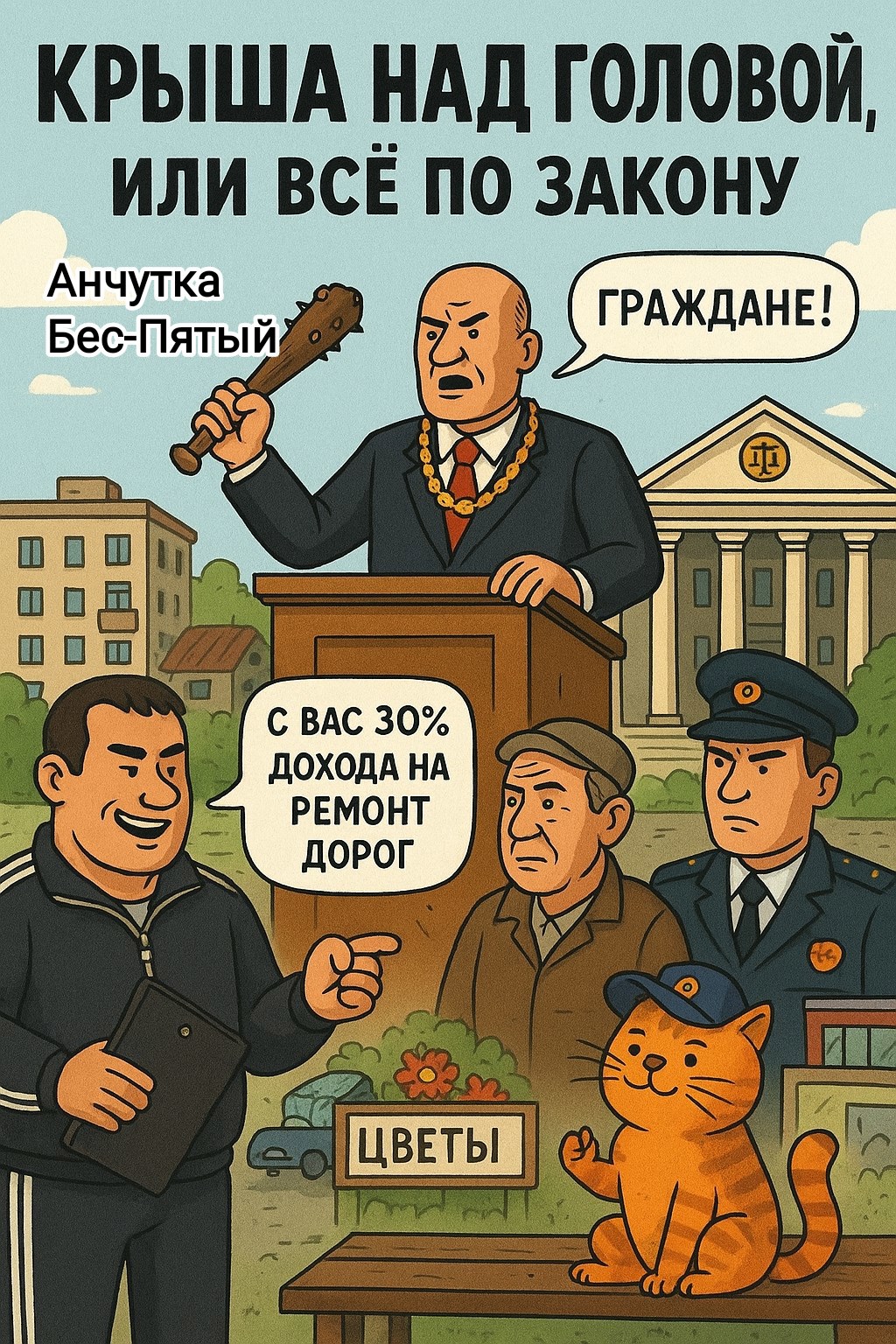Обложка произведения Крыша над головой, или Всё по закону