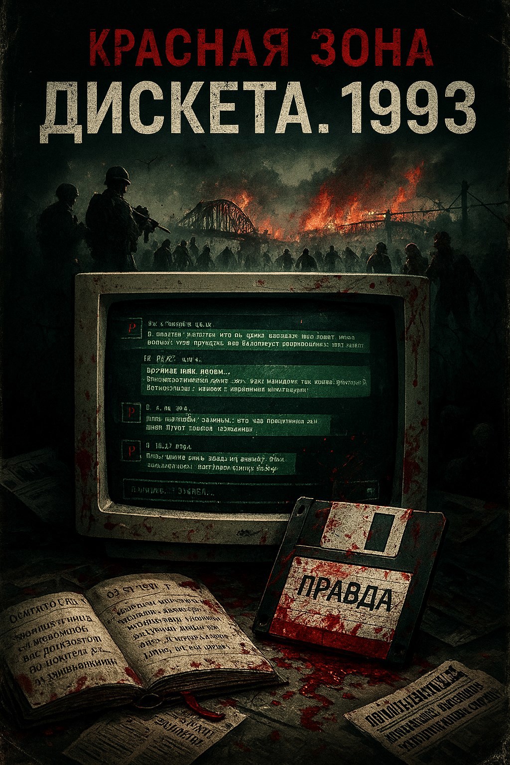 Обложка произведения Дискета. 1993